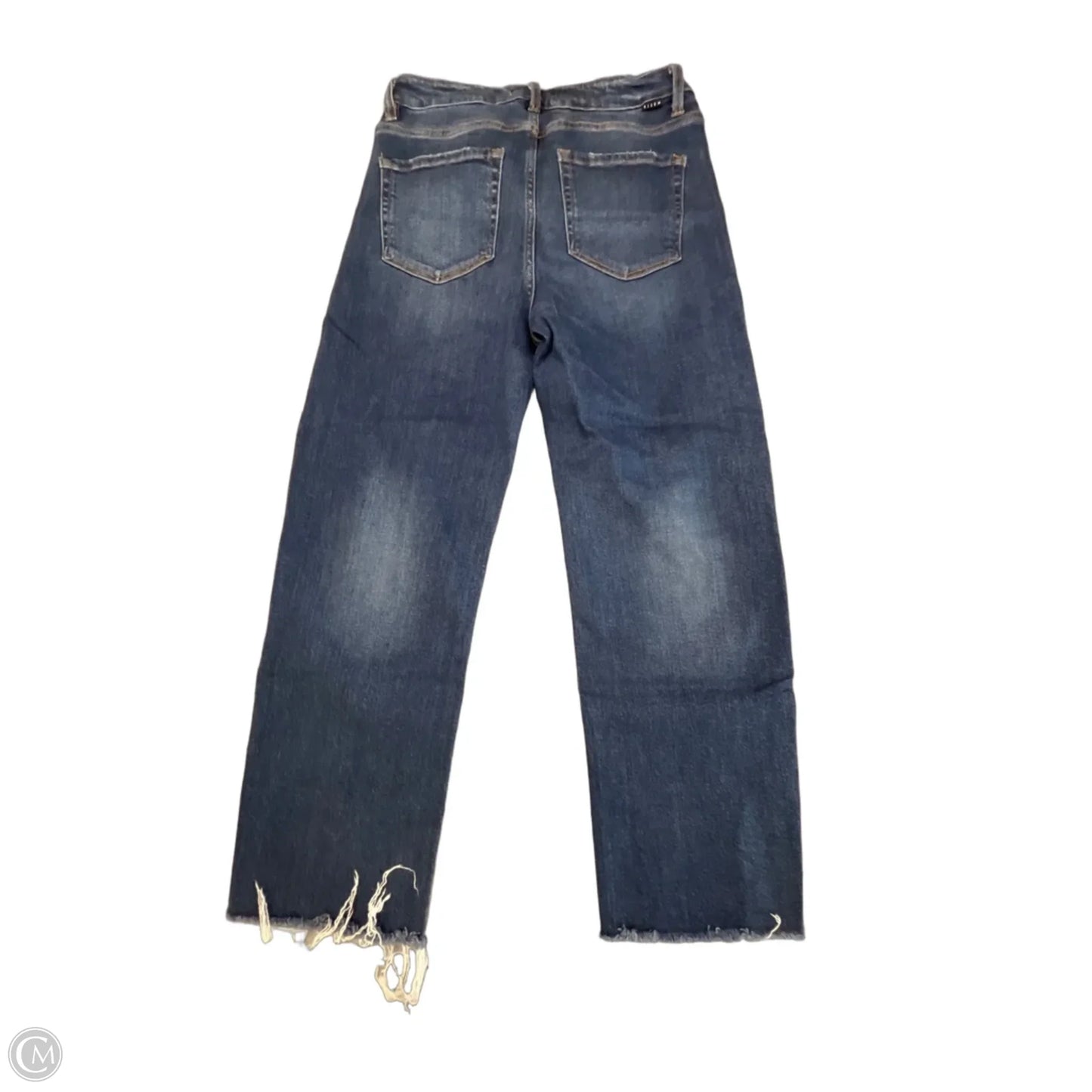 Jeans Straight By Risen In Blue Denim, Size: 10