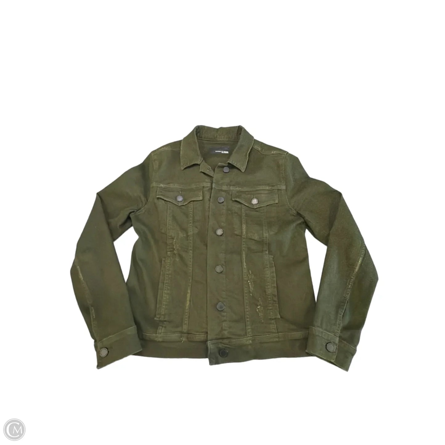 Jacket Denim By Articles Of Society In Green, Size: M