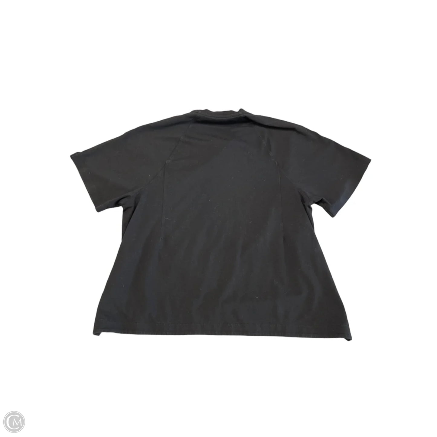 Top Short Sleeve Basic By Athleta In Black, Size: M
