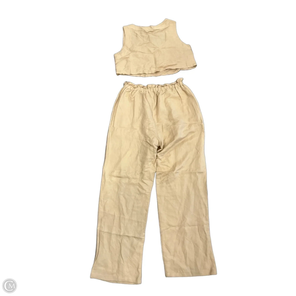 Pants Set 2pc By Mable In Tan, Size: M
