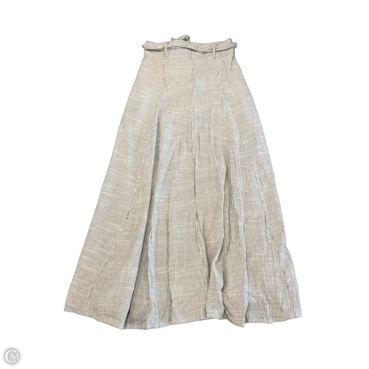 Skirt Maxi By Illa Illa In Striped Pattern, Size: S