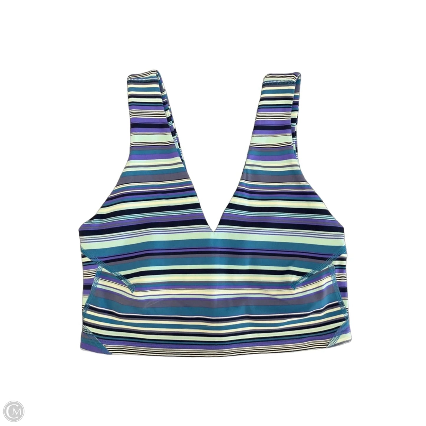 Athletic Bra By Free People In Striped Pattern, Size: S