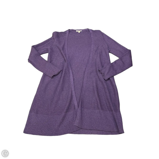 Cardigan By Eileen Fisher In Purple, Size: Xs