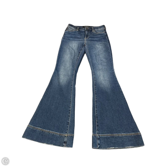 Jeans Flared By Liverpool In Blue Denim, Size: 2