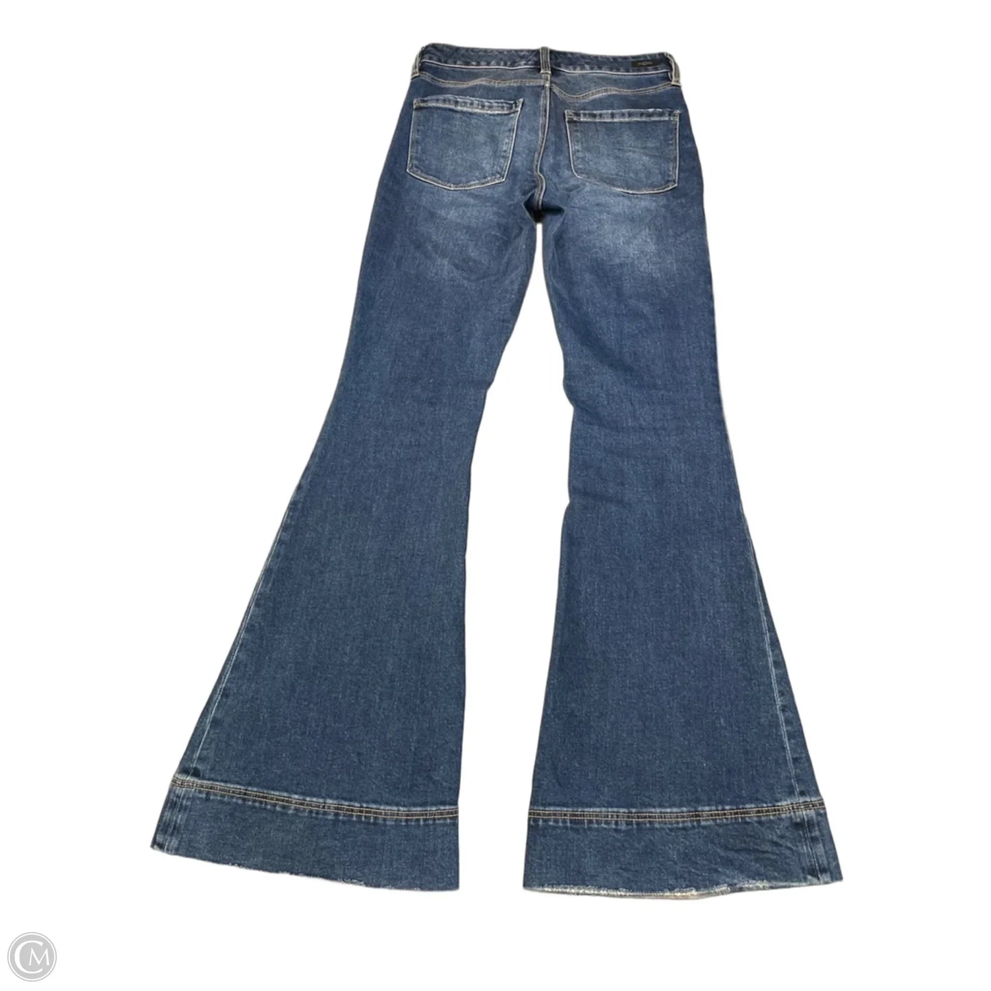 Jeans Flared By Liverpool In Blue Denim, Size: 2
