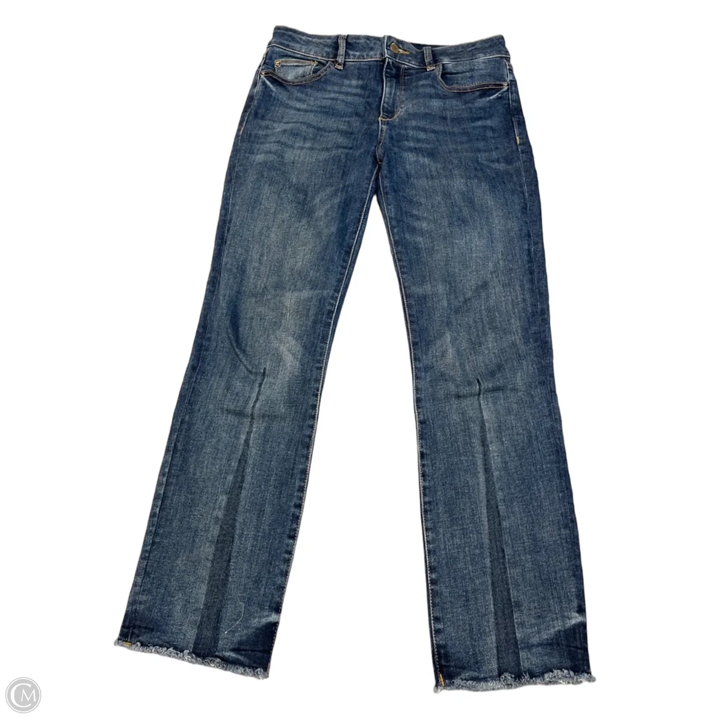 Jeans Straight By Dl1961 In Blue Denim, Size: 4