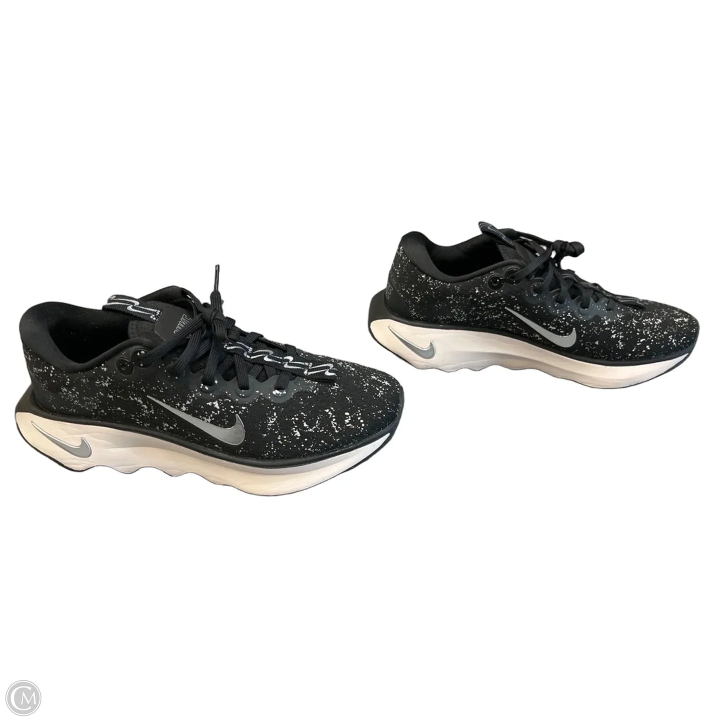 Shoes Athletic By Nike In Black & White, Size: 8.5
