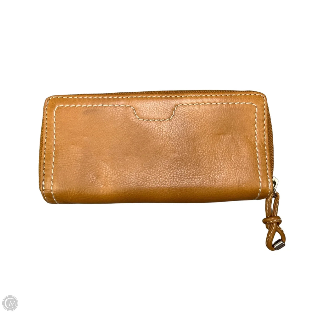 Wallet Leather By Clothes Mentor, Size: Large