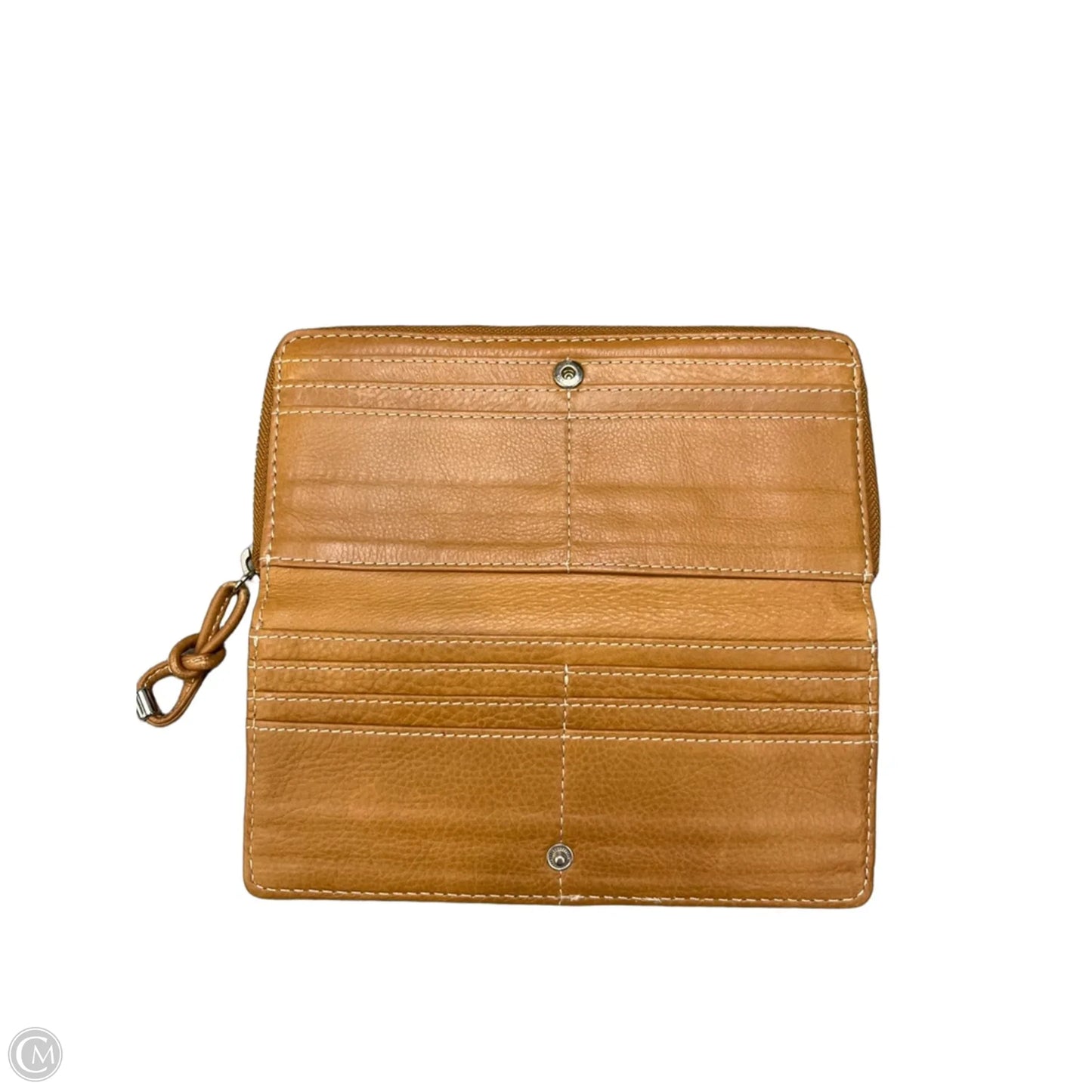 Wallet Leather By Clothes Mentor, Size: Large