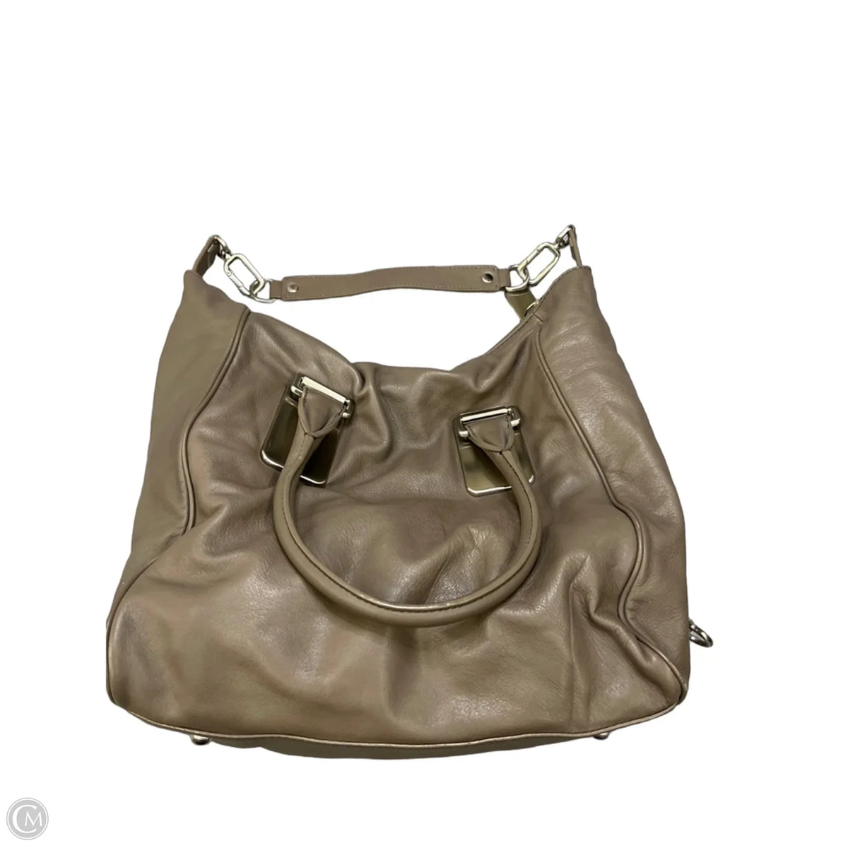 Handbag Leather By Banana Republic, Size: Large