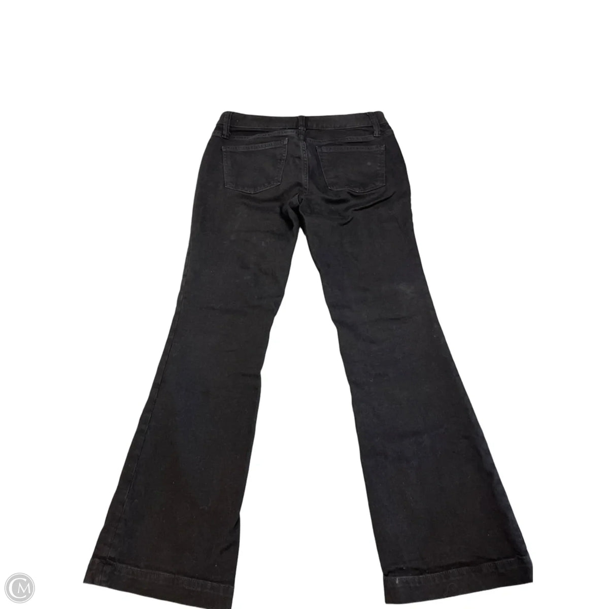 Jeans Flared By Gap In Black, Size: 8