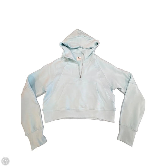 Sweatshirt Hoodie By Zyia In Blue, Size: S