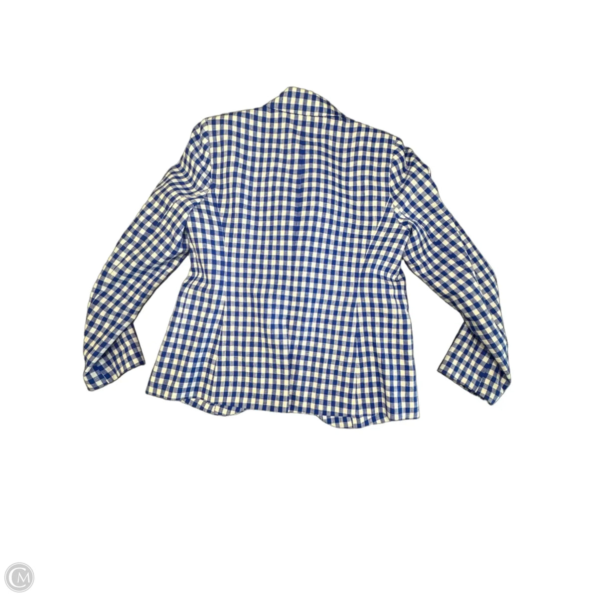 Blazer By J. Crew In Checkered Pattern, Size: M