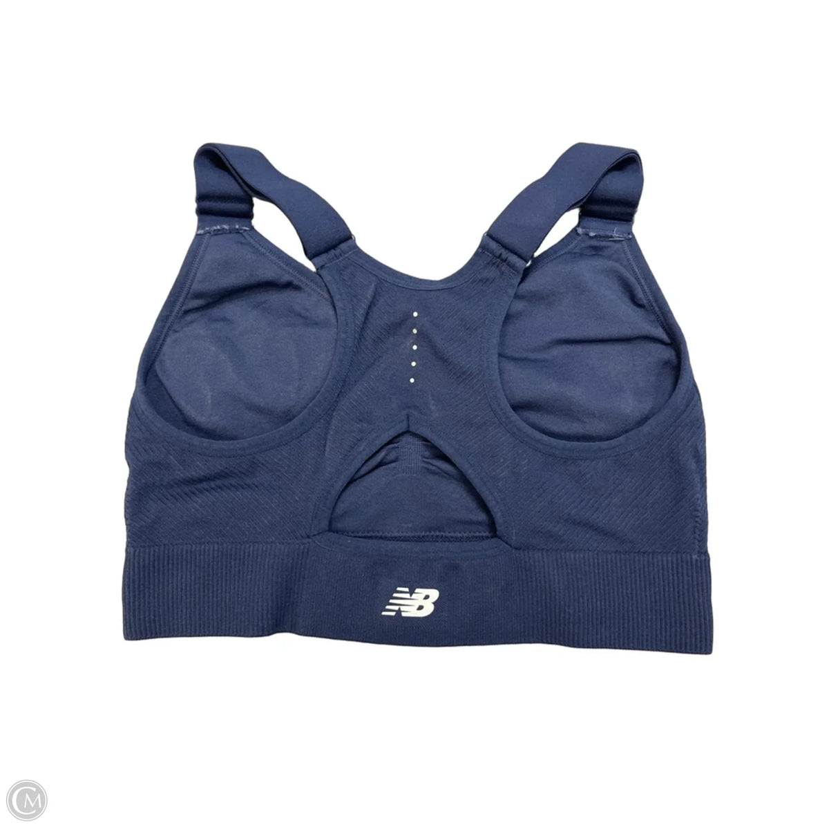 Athletic Bra By New Balance In Blue, Size: L