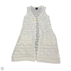 Vest Sweater By Bobeau In Ivory, Size: S