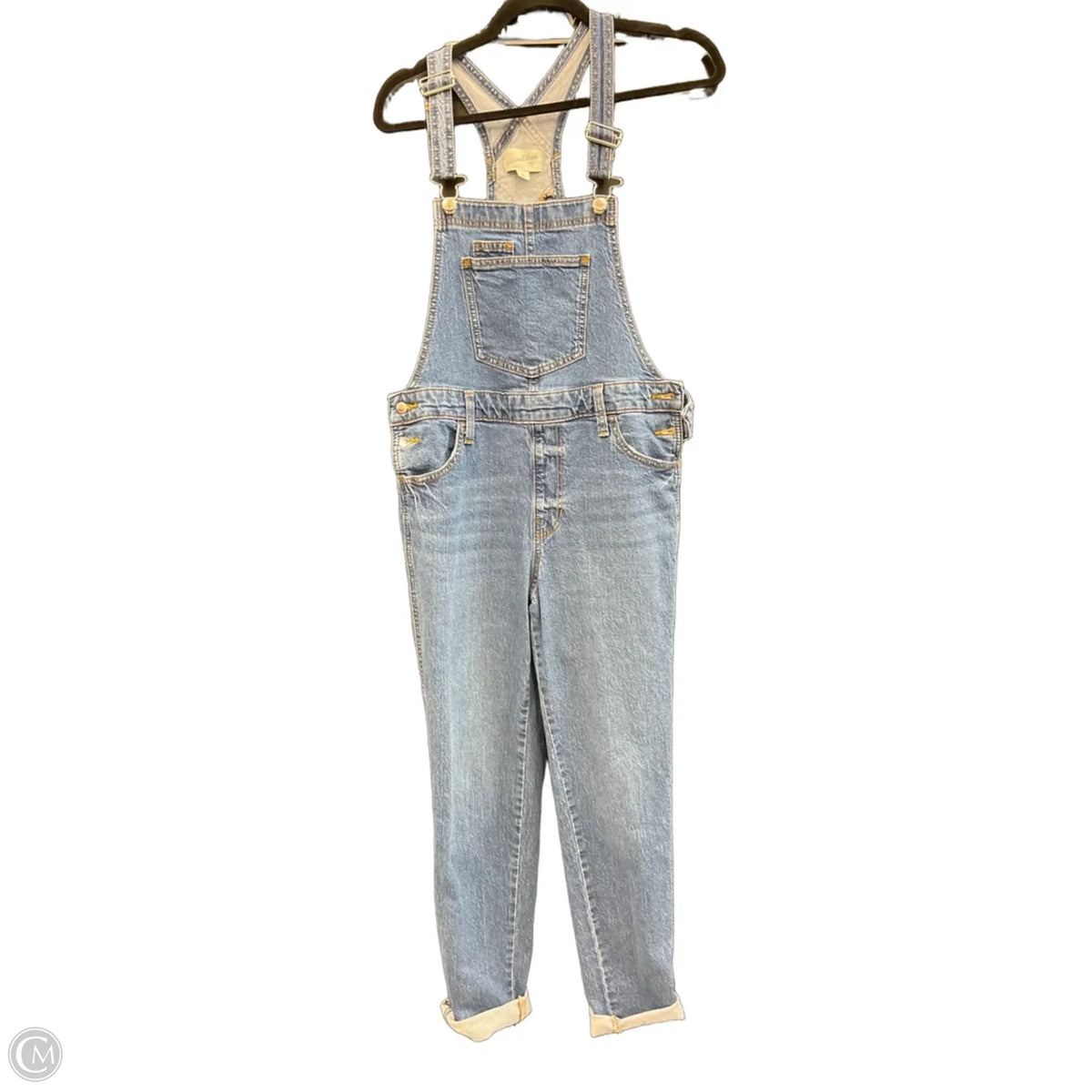 Overalls By Universal Thread In Blue Denim, Size: S