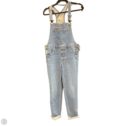 Overalls By Universal Thread In Blue Denim, Size: S