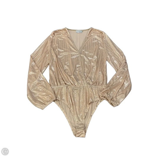 Bodysuit By Dress Forum In Gold, Size: M