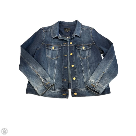 Jacket Denim By Liverpool In Blue Denim, Size: L