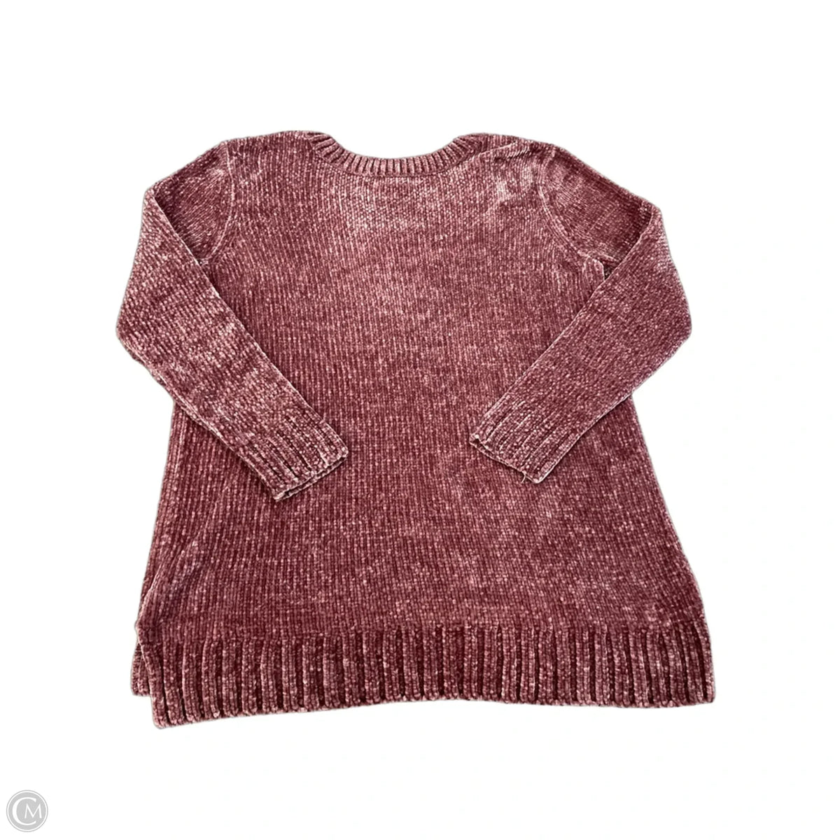Sweater By Orvis In Mauve, Size: Xl