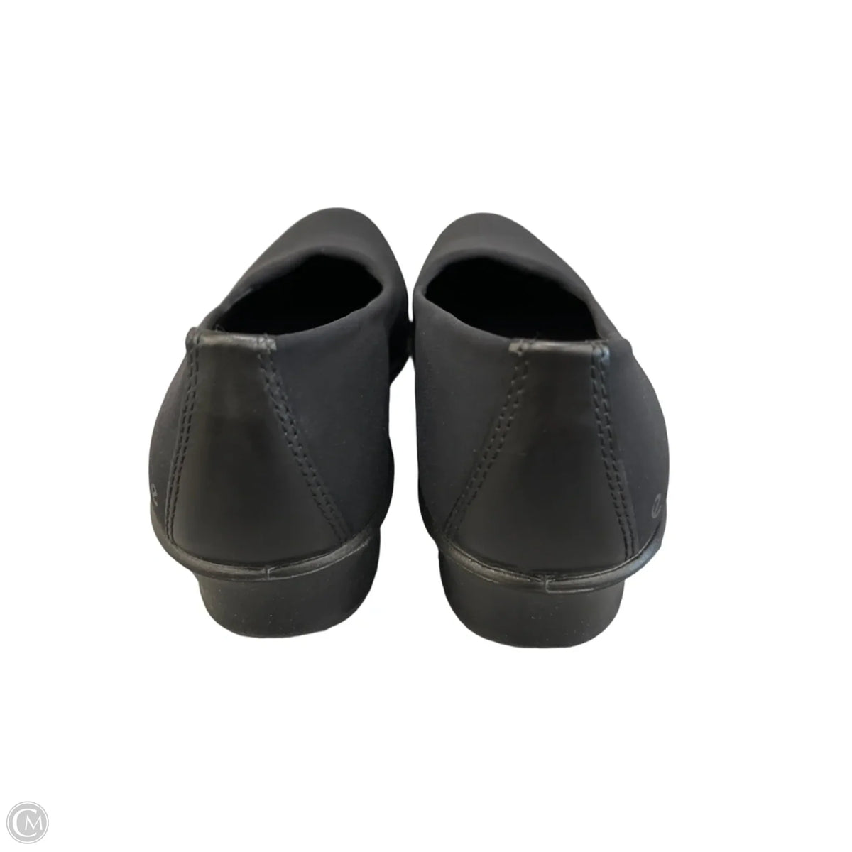 Shoes Flats By Ecco In Black, Size: 9.5