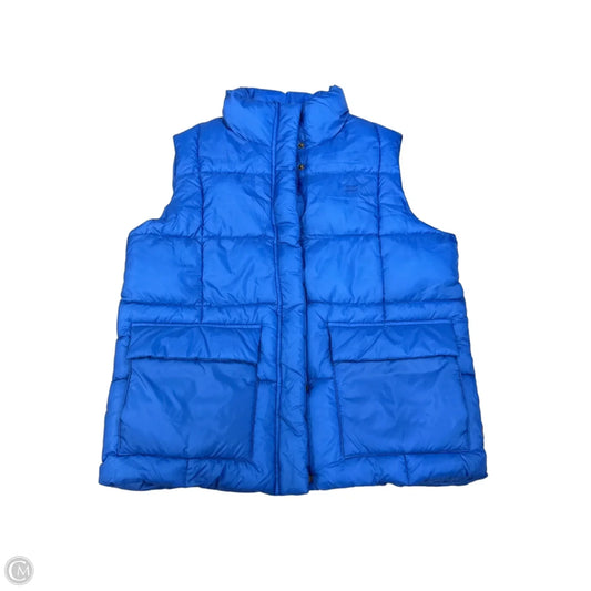 Vest Puffer & Quilted By Levis In Blue, Size: M