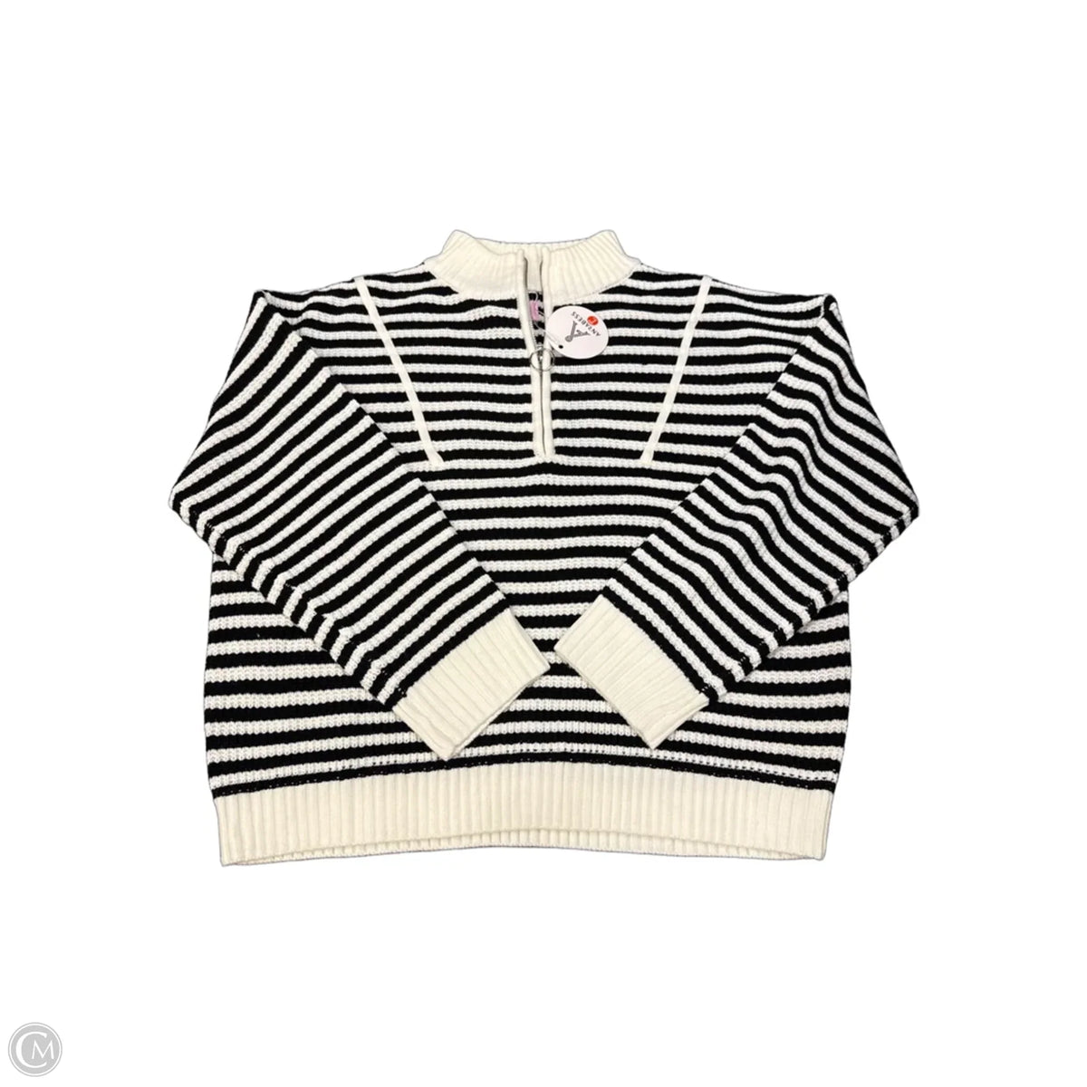 Sweater By Anrabess In Striped Pattern, Size: L