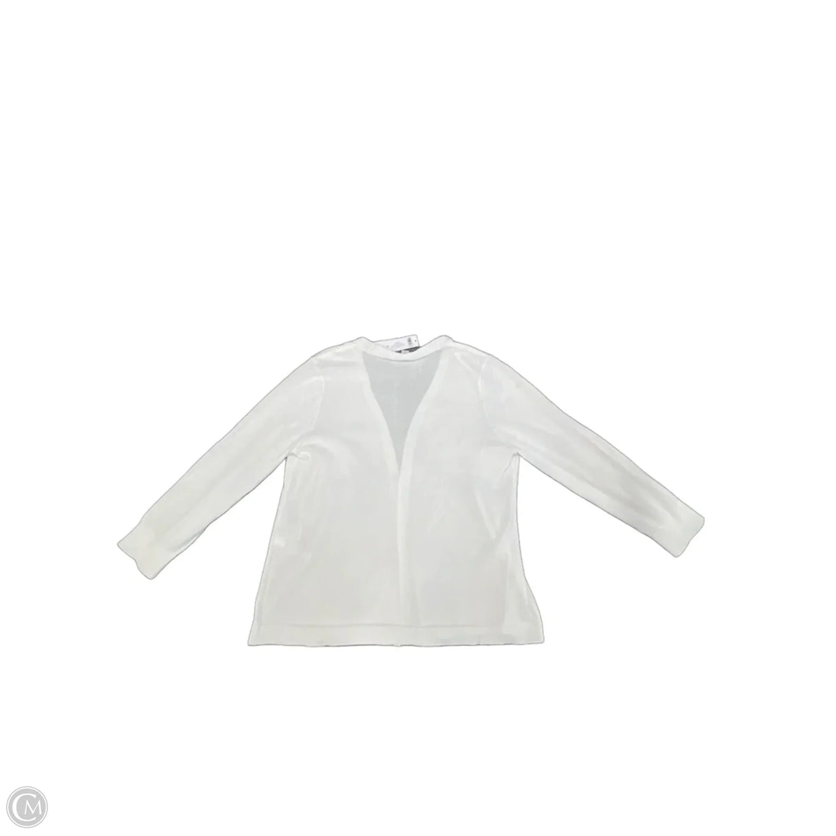 Cardigan By Chicos In White, Size: S