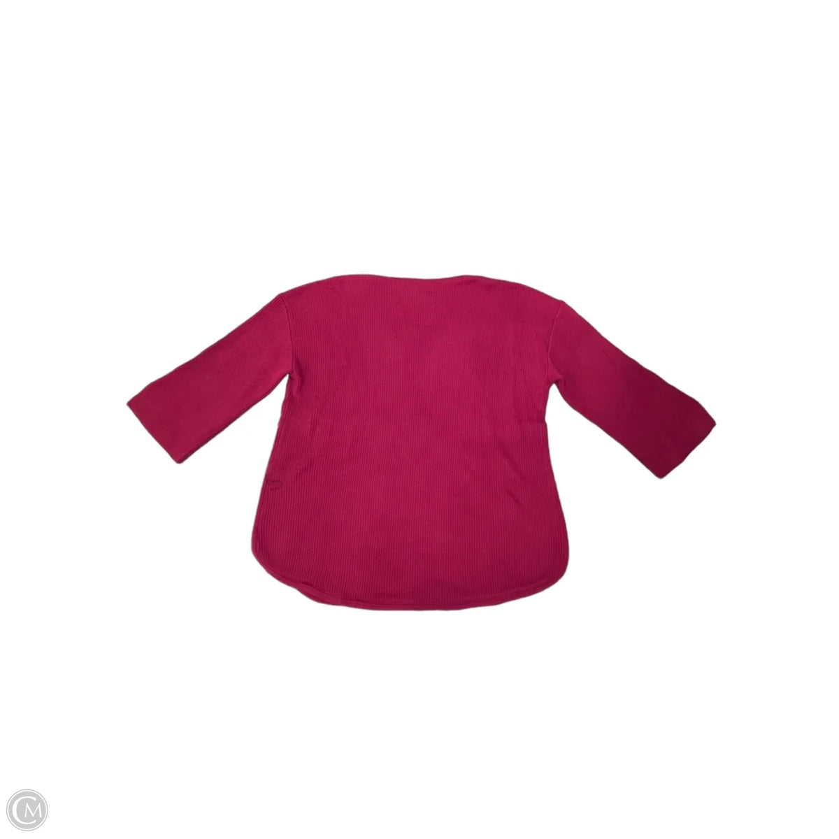 Sweater By Chicos In Pink, Size: L