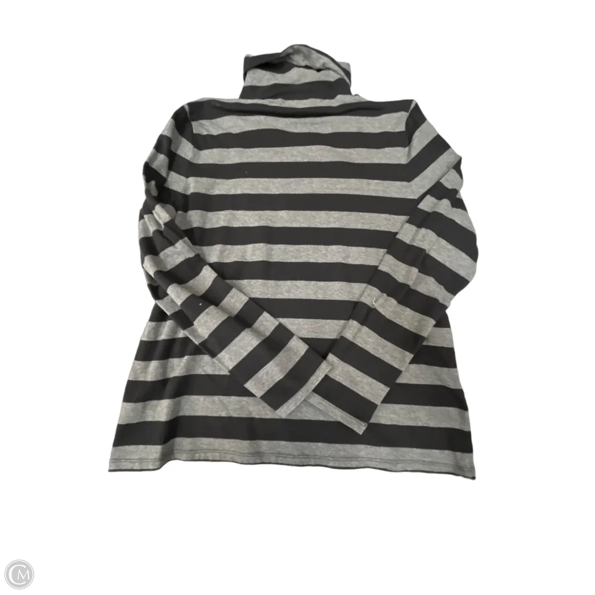 Top Long Sleeve By Talbots In Striped Pattern, Size: Xl