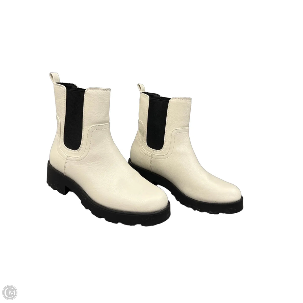 Boots Ankle Flats By Old Navy In Ivory, Size: 7