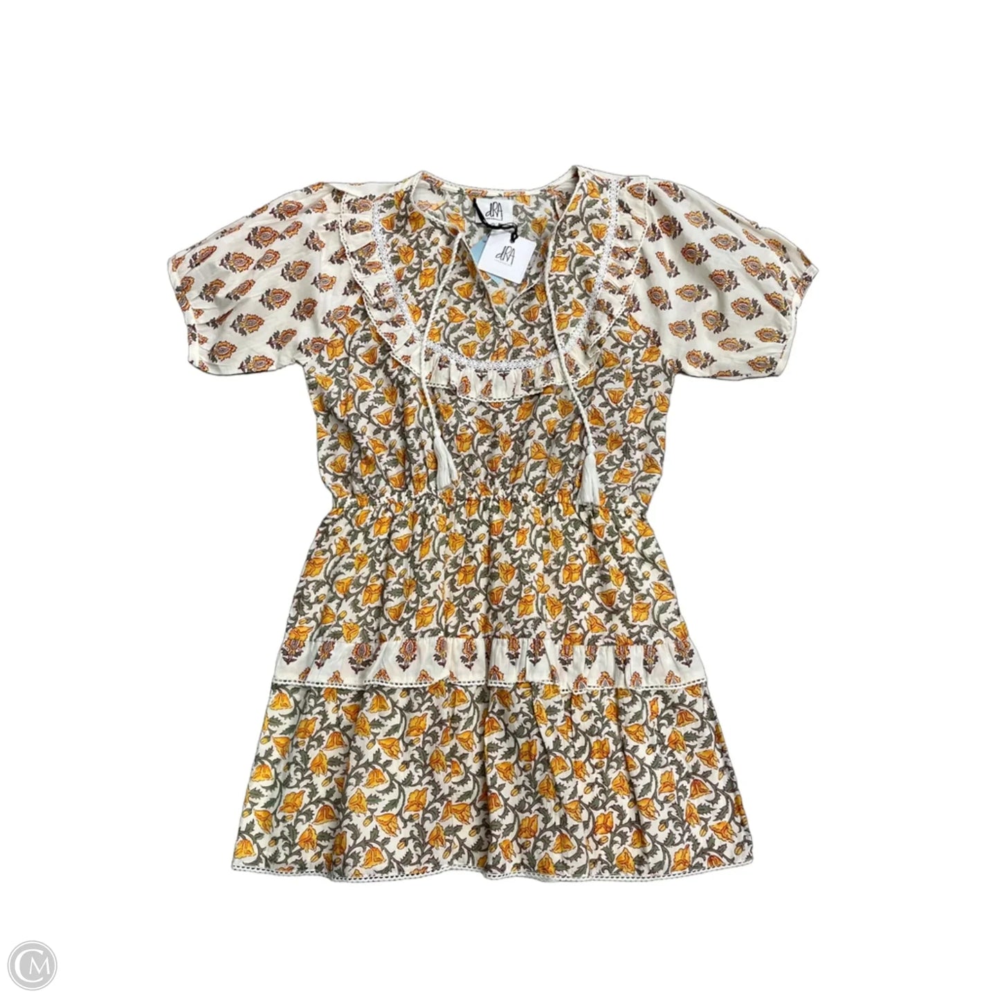 Dress Casual Short By Cmc In Floral Print, Size: M