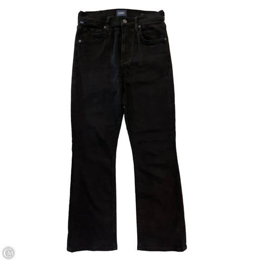 Jeans Boot Cut By Citizens Of Humanity In Black Denim, Size: 0