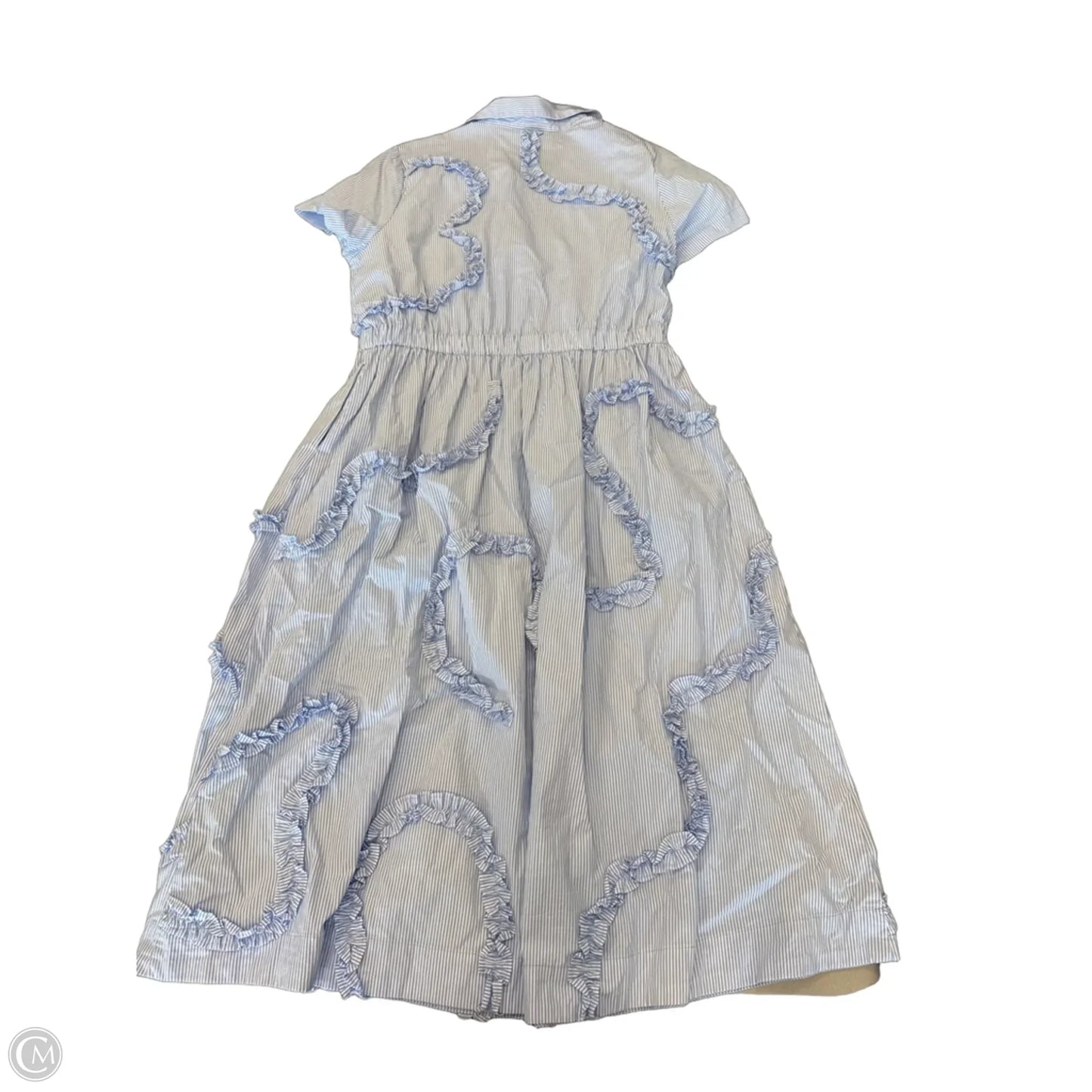 Dress Casual Midi By Target-designer In Striped Pattern, Size: M