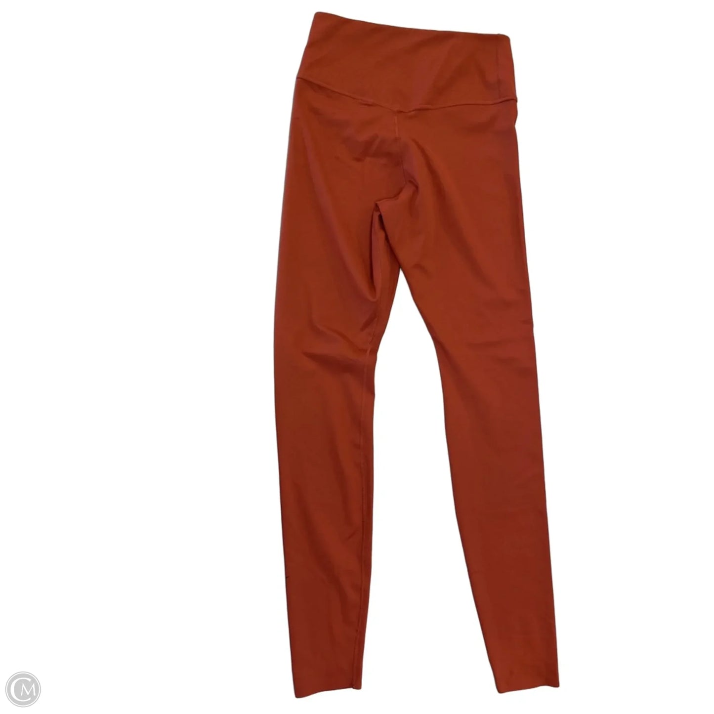 Athletic Leggings By Nike In Orange, Size: S