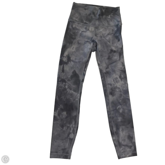 Athletic Leggings By Lululemon In Tie Dye Print, Size: S