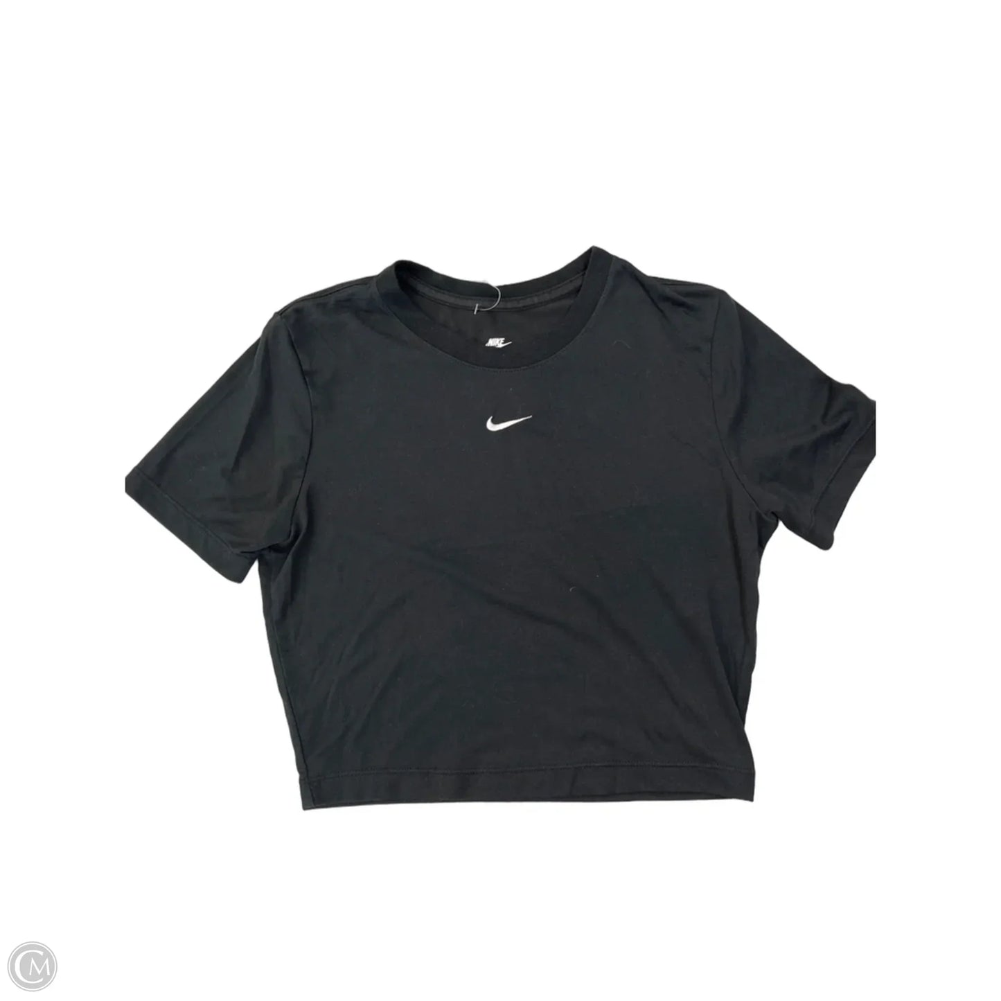 Top Short Sleeve By Nike In Black, Size: S