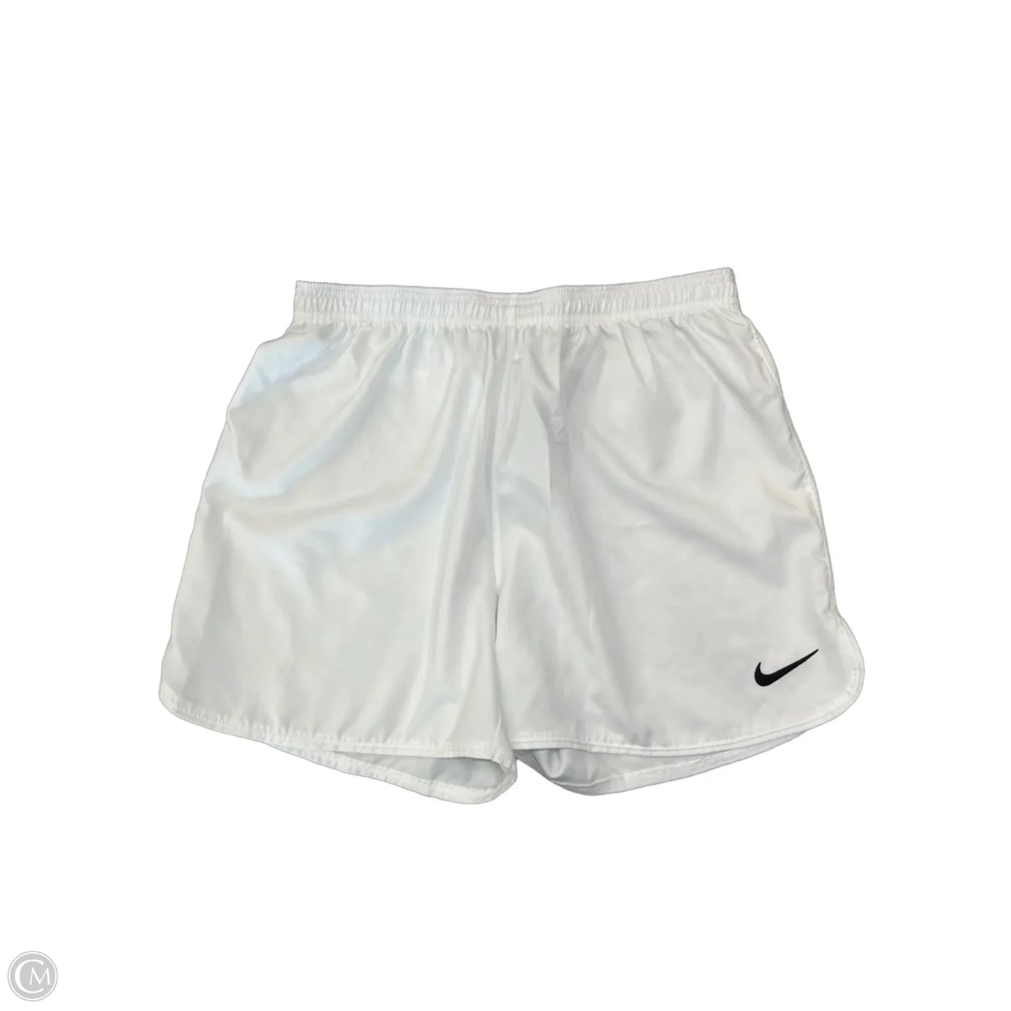 Athletic Shorts By Nike In White, Size: M