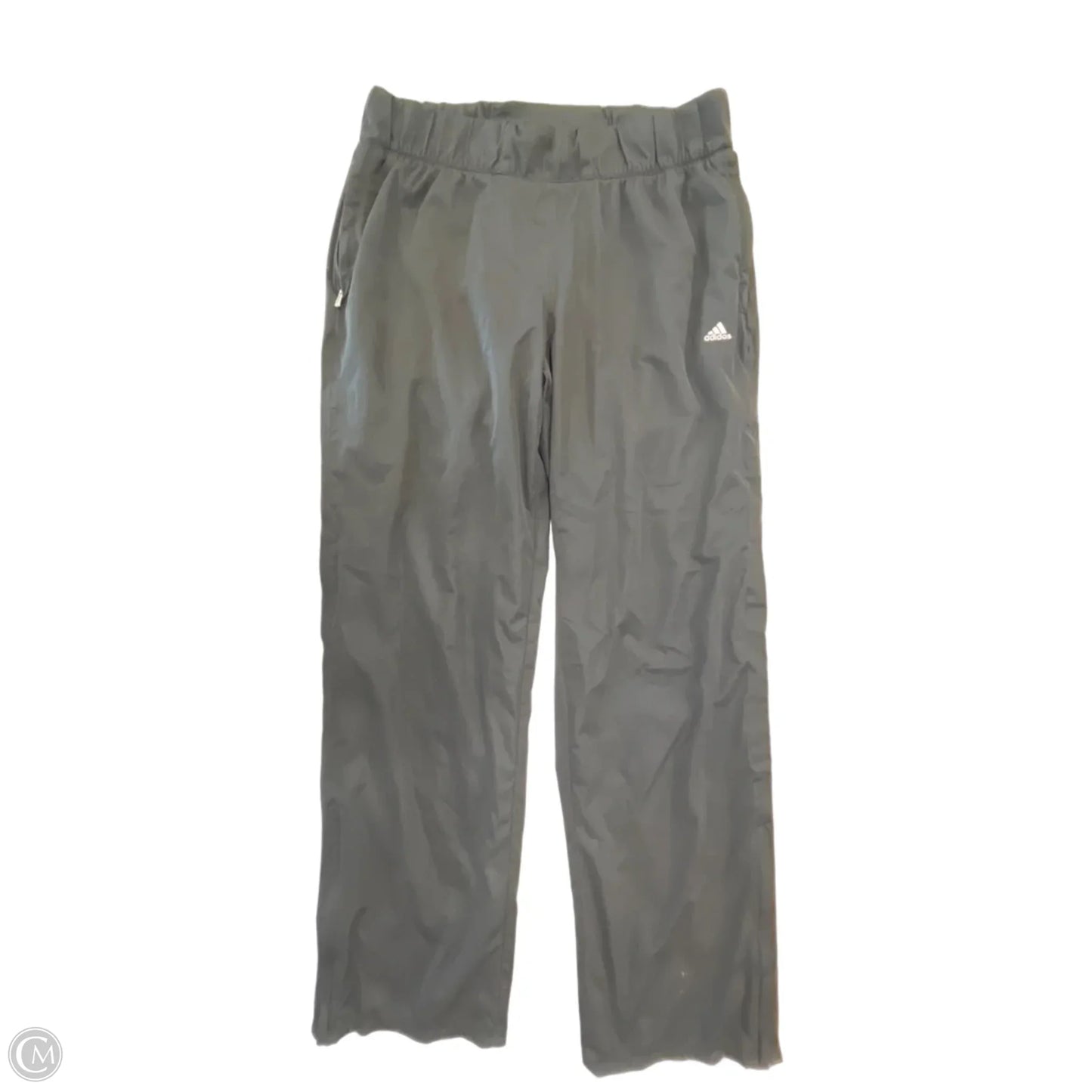 Athletic Pants By Adidas In Black, Size: M