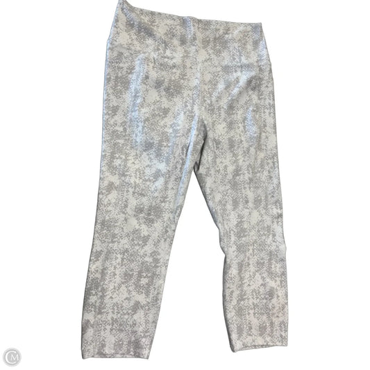 Athletic Leggings By Rbx In White, Size: Xl