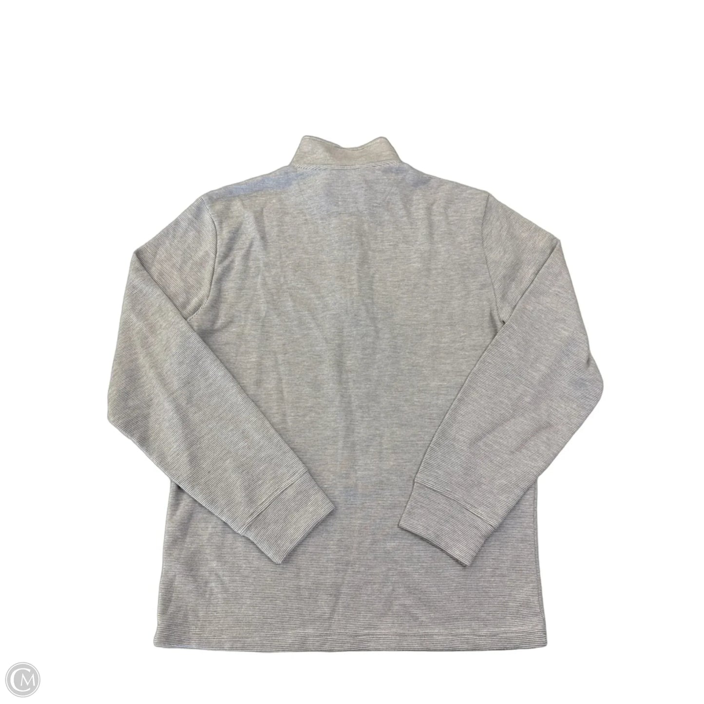 Sweatshirt Collar By Vineyard Vines In Grey, Size: S