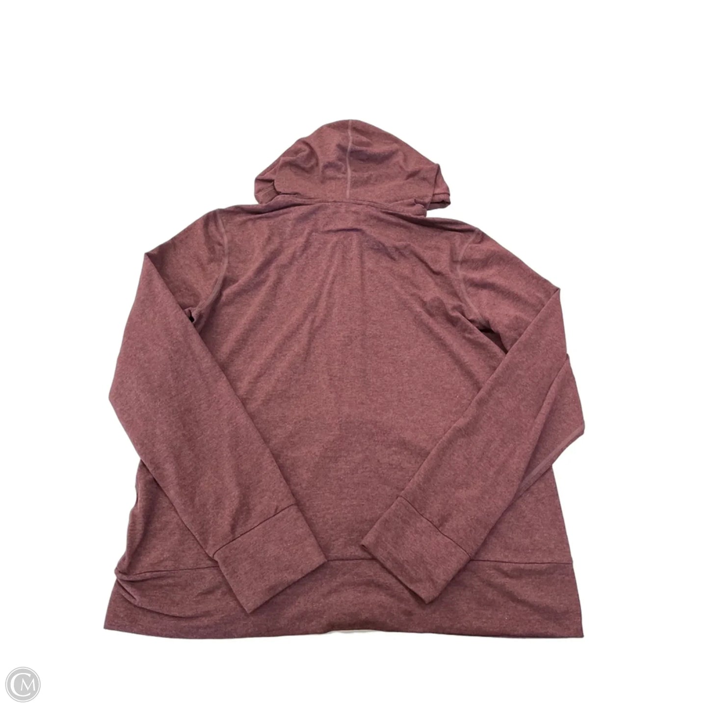 Athletic Sweatshirt Hoodie By Vuori In Brown, Size: M