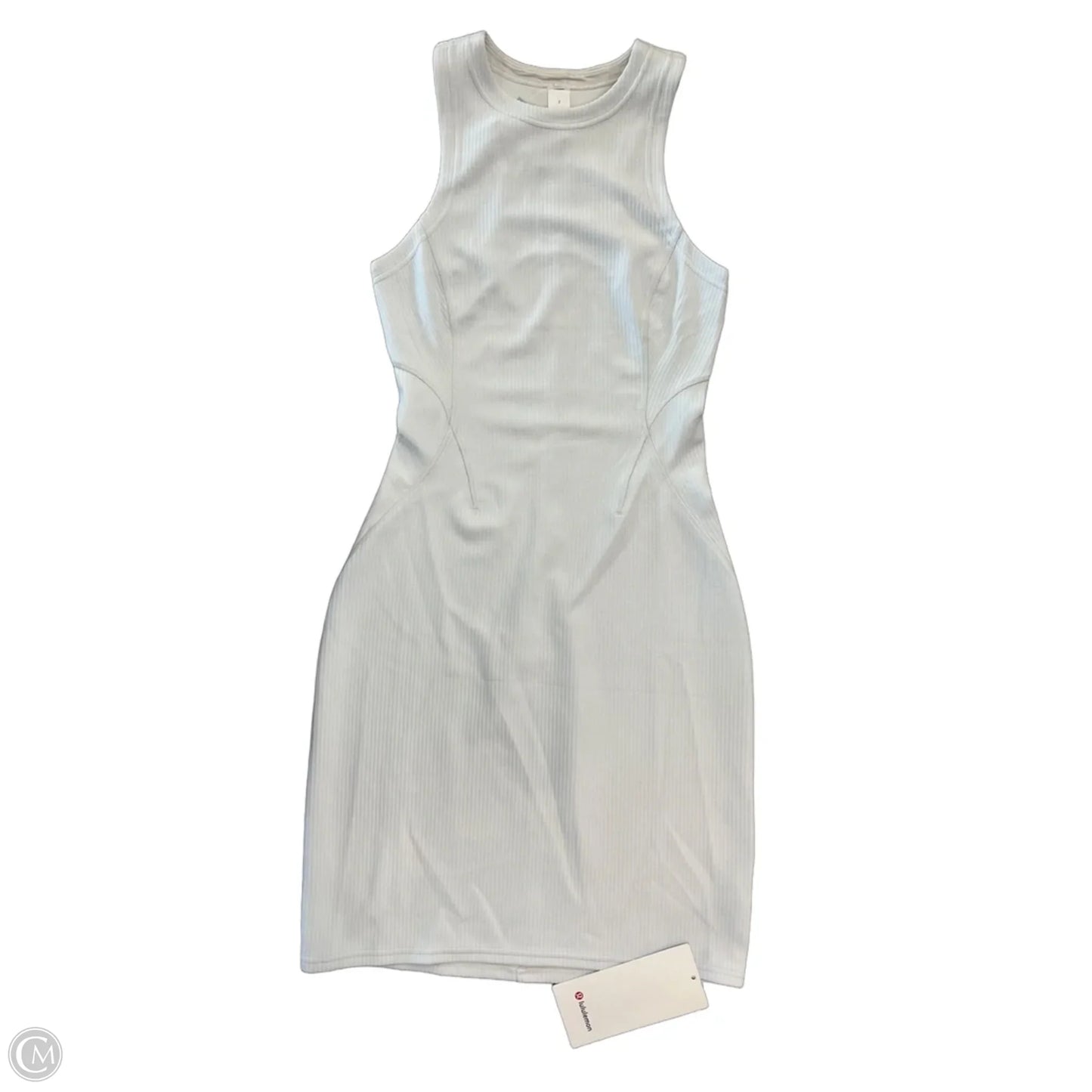 Athletic Dress By Lululemon In White, Size: XS
