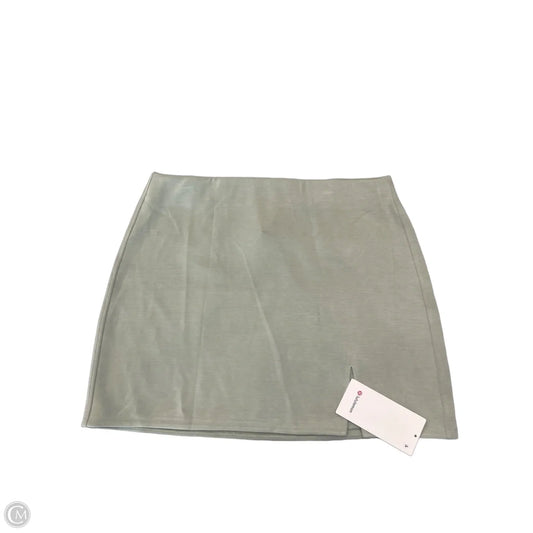 Athletic Skirt By Lululemon In Green, Size: Xl
