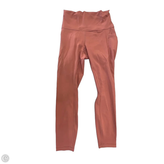 Pants Leggings By Lululemon In Pink, Size: S