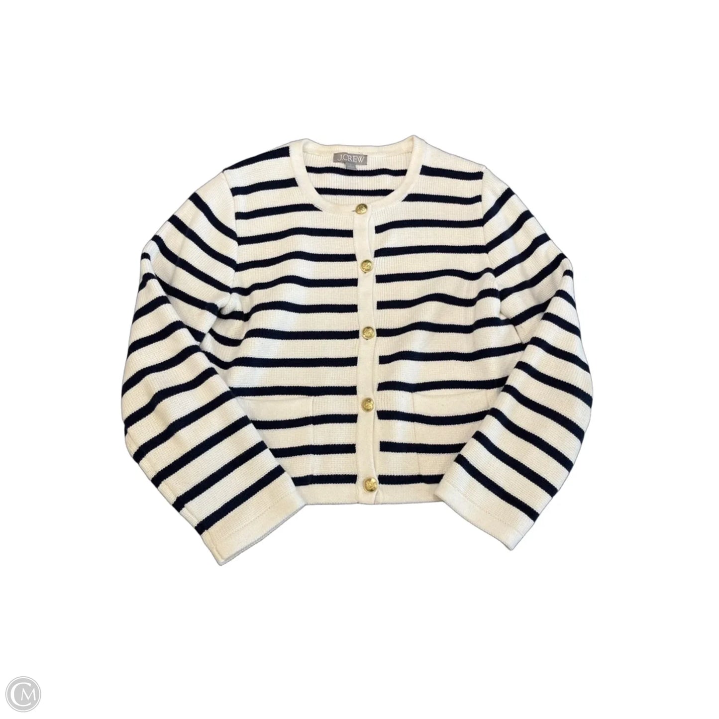 Sweater By J. Crew In Striped Pattern, Size: S