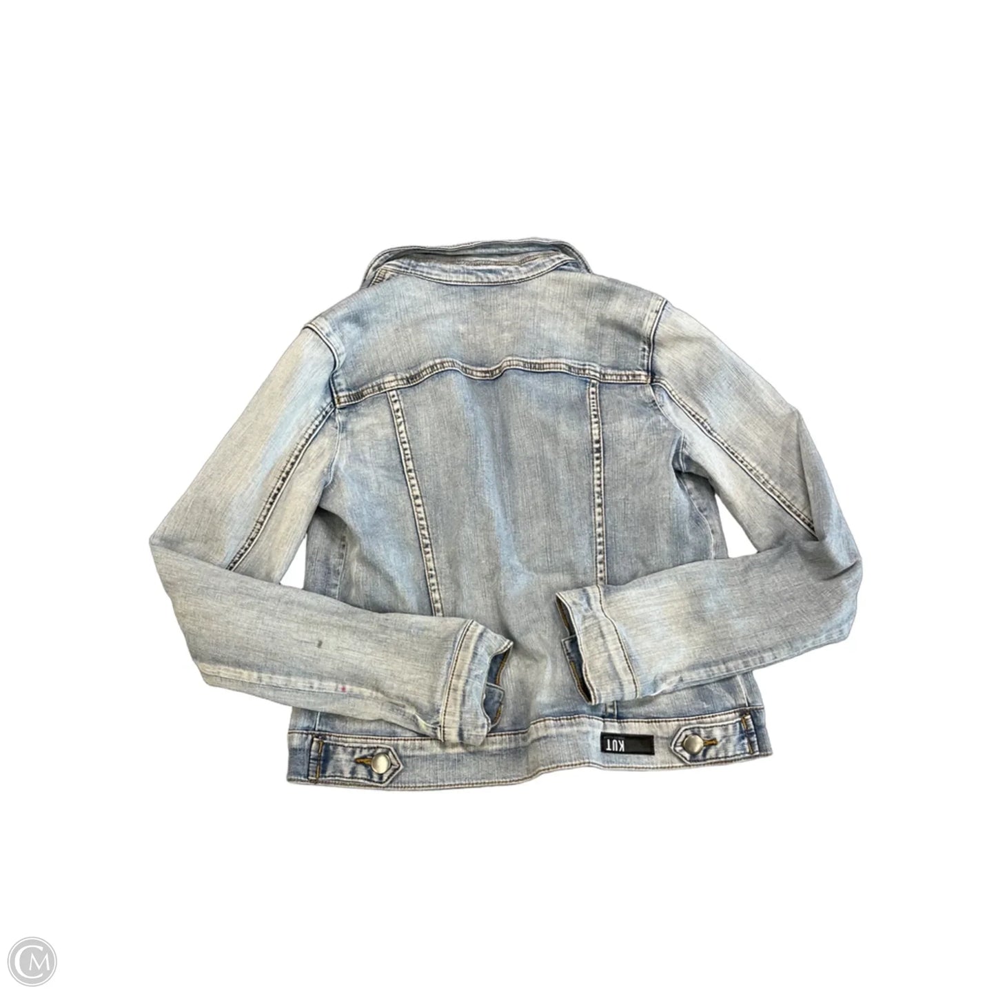 Jacket Denim By Kut In Blue, Size: S