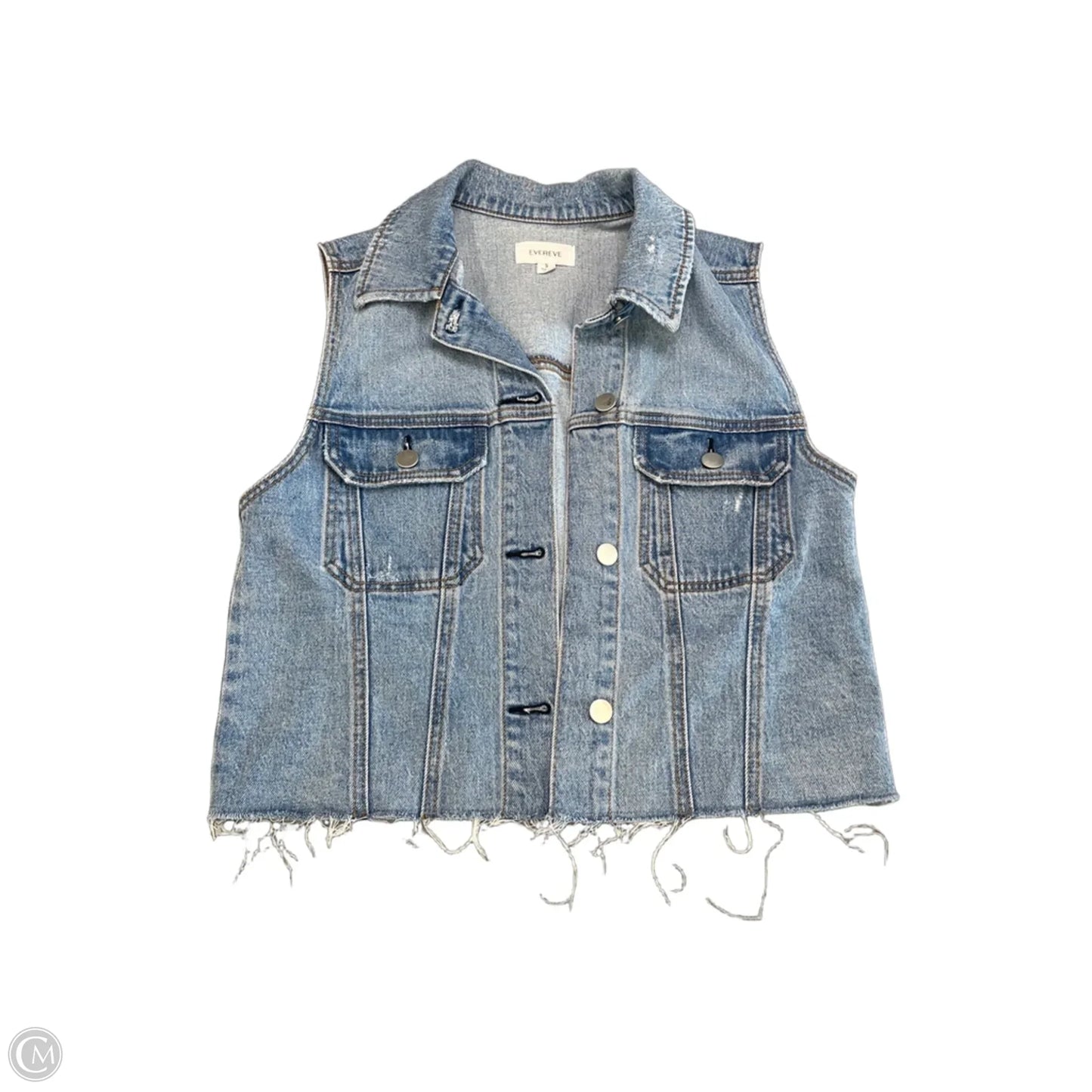 Vest Other By Evereve In Blue, Size: S