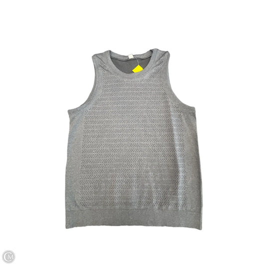 Athletic Tank Top By Lululemon In Grey, Size: S