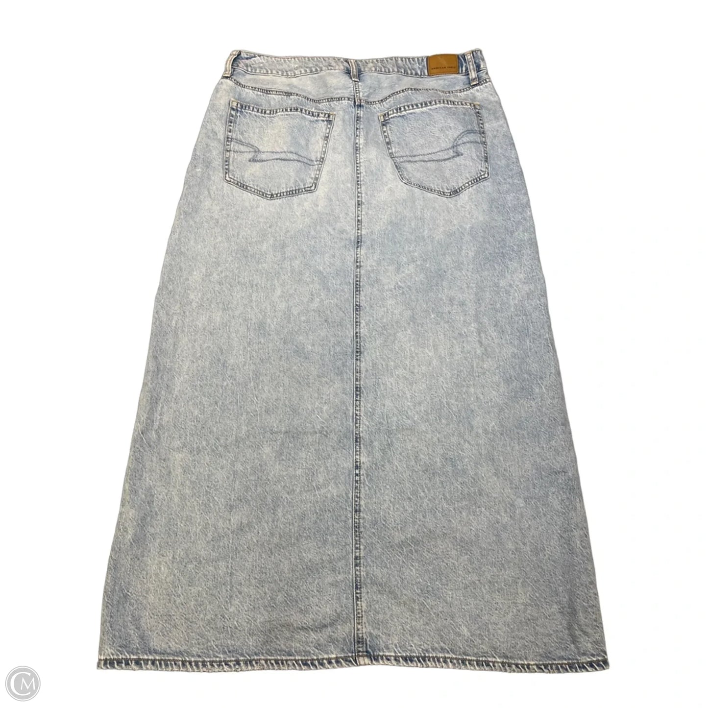 Skirt Maxi By American Eagle In Blue, Size: L
